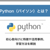 Python(パイソン)とは?初心者向けに特徴や活用事例、学習方法を解説