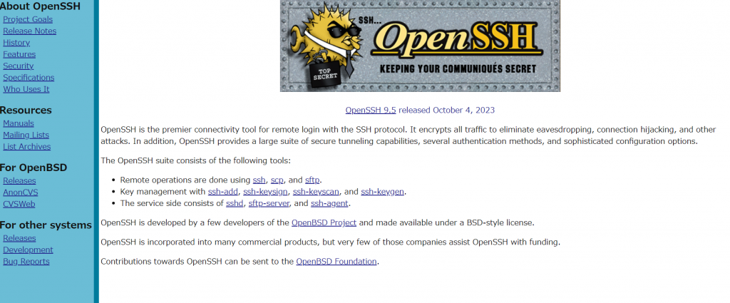 Open SSH