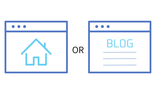 ブログとホームページどっちがいい？