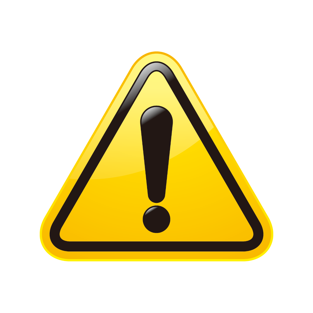 注意なイメージ