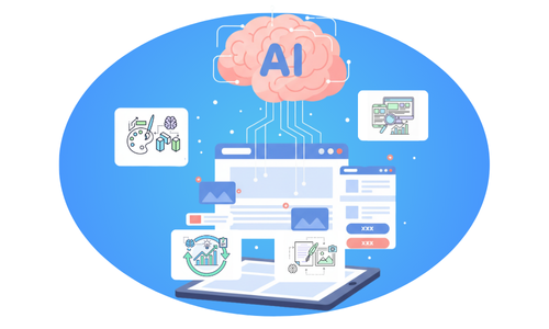 AIホームページ作成ツールのイメージ